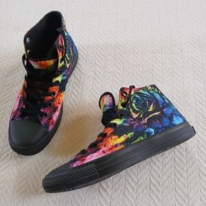 raad ♡ tie dye rose high top sneakers